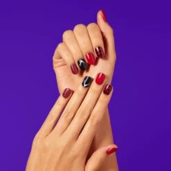 Plaid All Over -Best Nail Shop GS299 PlaidAllOver Hand